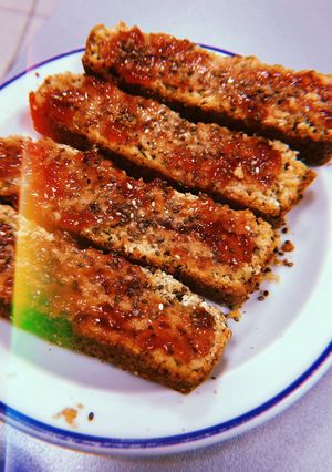 Una foto de Pan de avena + chía