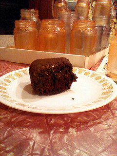 A picture of Chocolate Banana Bundt cake.