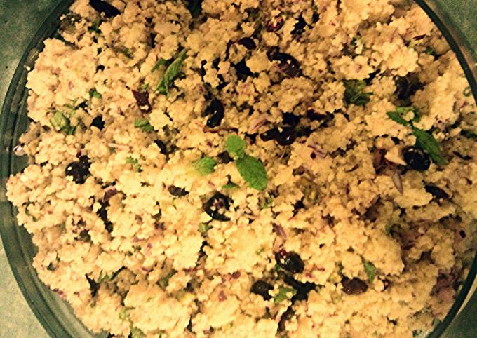 Easiest Way to Prepare Super Quick Homemade Heidi&#39;s Christmas Cous Cous Salad