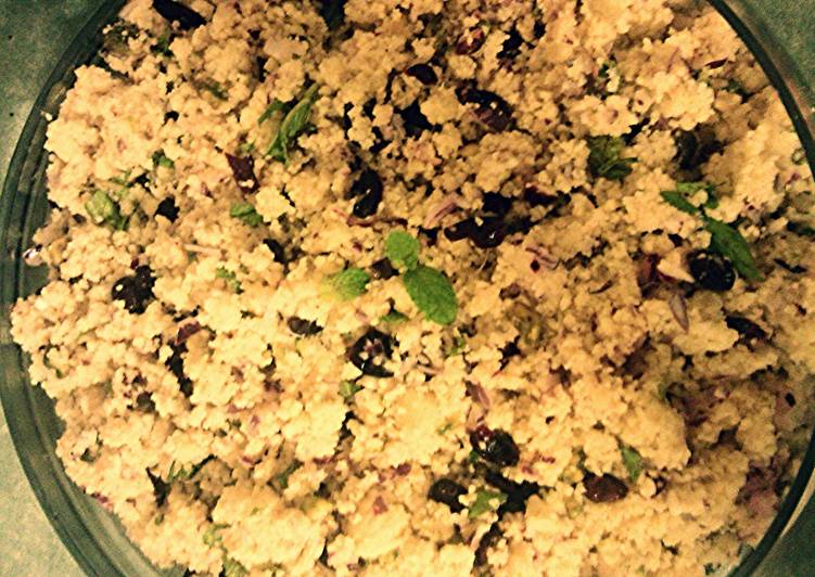 How to Make Favorite Heidi&#39;s Christmas Cous Cous Salad