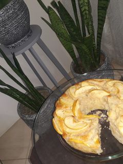 عکسی از دستور کیک سیب و دارچین