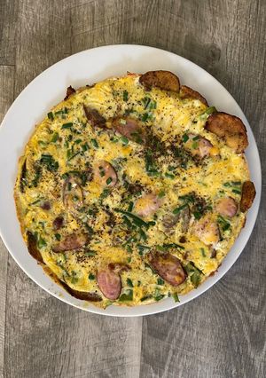 A picture of Left over special Frittata.