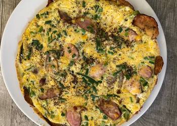 Popular Cuisine Left over special Frittata Restaurant Style