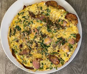 Easy Recipe Left over special Frittata Practical Delicious