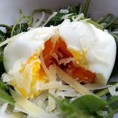 Egg And Arugula Salad A picture of Egg And Arugula Salad.