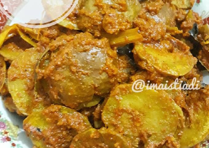 Randang Jariang (rendang jengkol)