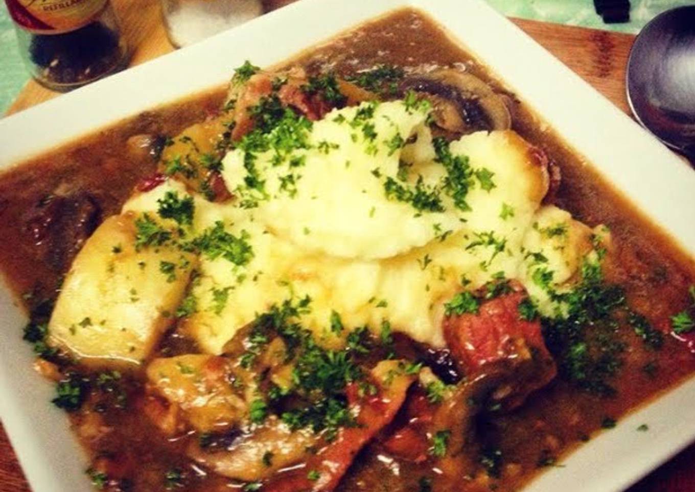 Beef & Beer Casserole