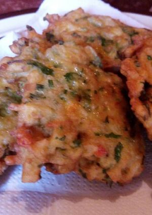 Una foto de Fritos de arroz