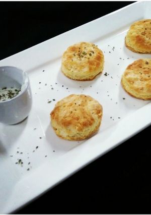 Una foto de Scones de queso