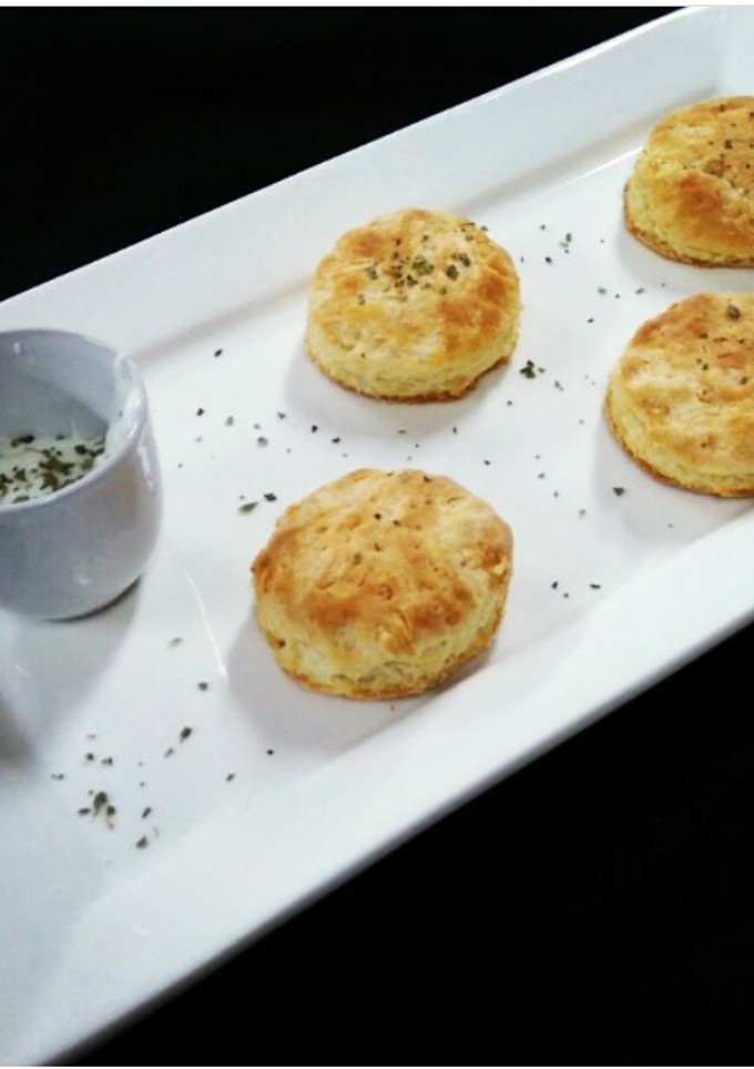 Una foto de Scones de queso