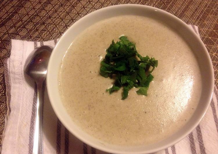 You Do Not Have To Be A Pro Chef To Start Healthy Cream Mushroom Soup