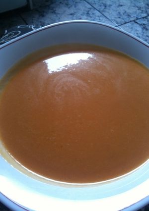 Una foto de Crema de Calabaza