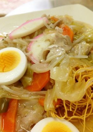 A picture of Easy Transformation Sara Udon (Or Chinese-Style Rice Bowl).
