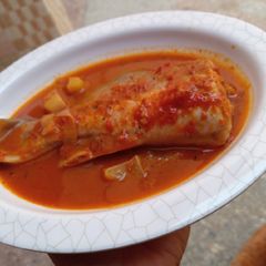 A picture of Super spicy fish soup.