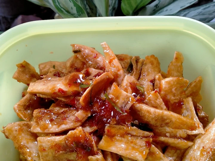 Langkah Gampang Membikin Resep Keripik Singkong Balado yang Bikin Ngiler Anti Ribet, Lezat Sekali