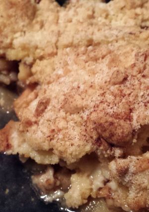 A picture of Apple crunch.
