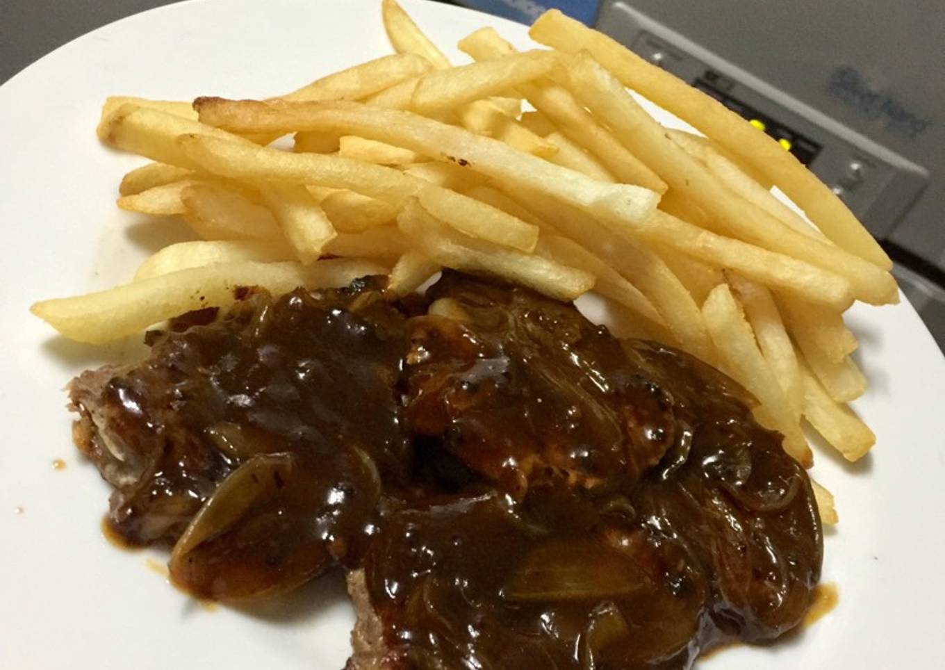 Black pepper beef steak 🥩