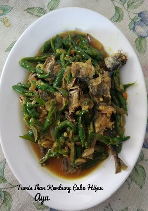 Foto resep Tumis Cabe Hijau Ikan Kembung