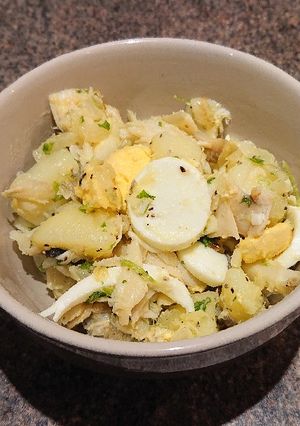 A picture of Salted Cod, My Mother's Way!.