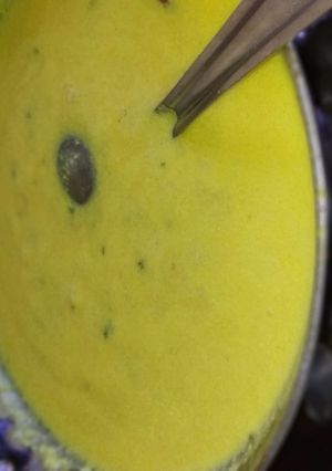 A picture of Kasuri Methi Kadhi.