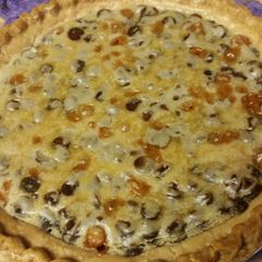A picture of Chocolate Butterscotch Pie.