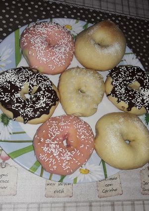 Una foto de Donas al horno