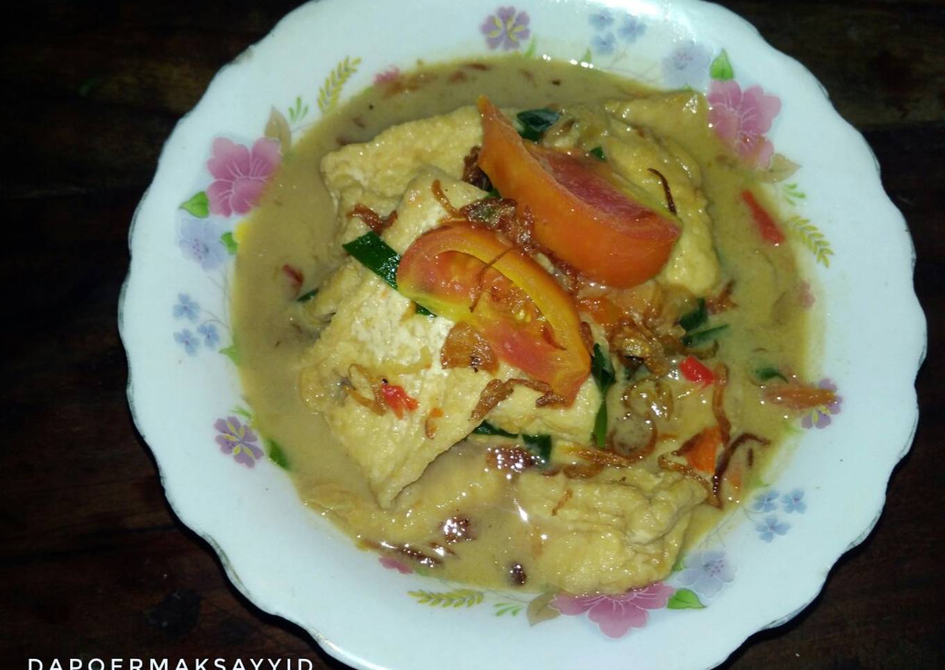 Semur tahu