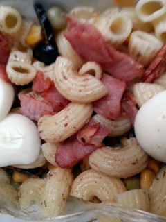 A picture of Macaroni salad.