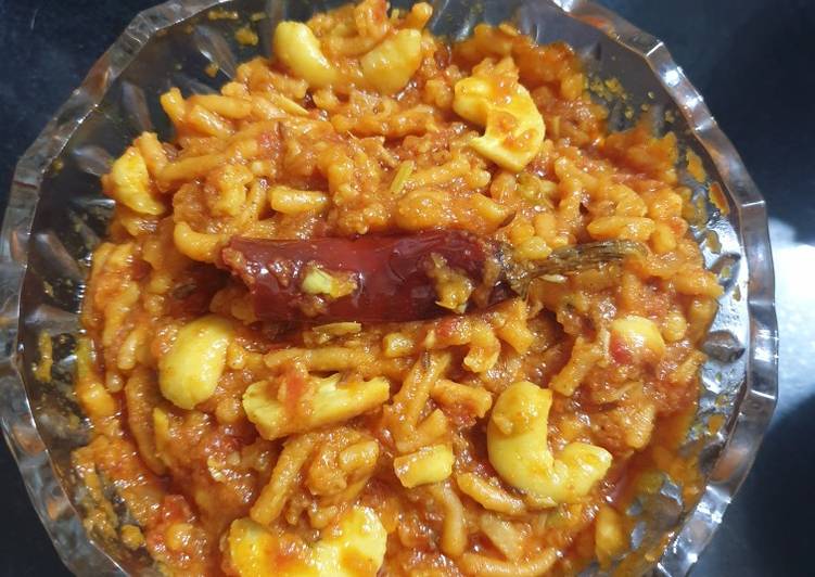Easy Way to Cook Tasty Kaju Gathiya Sabji
