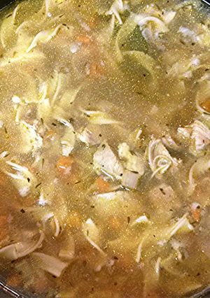A picture of Homestyle Chicken Noodle Soup.