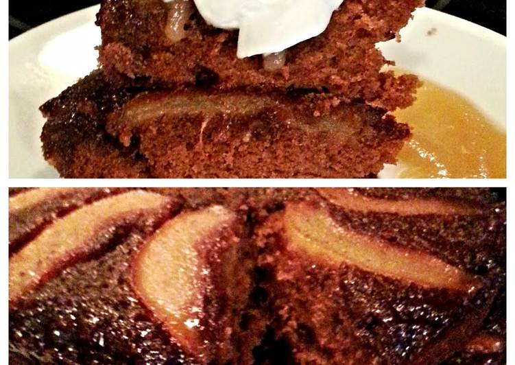 Steps to Prepare Perfect Tinklee&#39;s Spicy Pear Cake