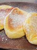 Easy Fluffy Soufflé Pancakes with Pancake Mix