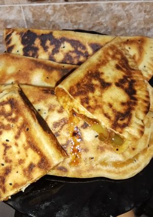 صورة لوصفة كسرة محشية