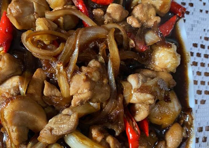 Ayam teriyaki simple buanget