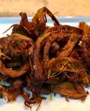 Khô nấm sả ớt (khô bò chay)