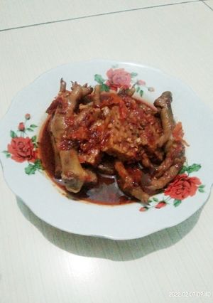 Foto resep Ceker Tempe Pedas Manis