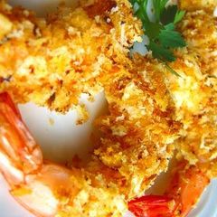 A picture of Non-Fried Shrimp with Herb Salt.