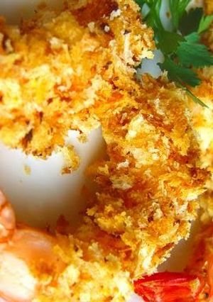 A picture of Non-Fried Shrimp with Herb Salt.