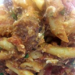 A picture of Grilled Sausage Mostaccioli.
