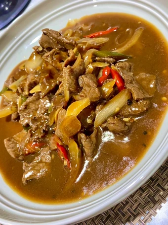 Cara Mudah Menyiapkan Resep Sapi Lada Hitam Saos Saori Anti Ribet, Bikin Ngiler