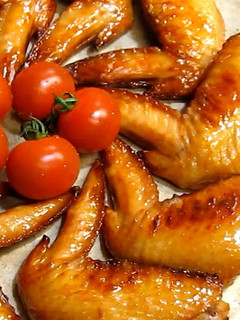 A picture of Roasted Chicken Wings ♪.