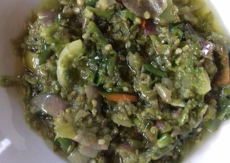 Resep Samba lado mudo….👍👍👍 yang Lezat