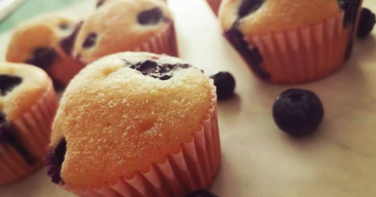 Puha áfonyás muffin Dankóné N Viktória receptje Cookpad receptek