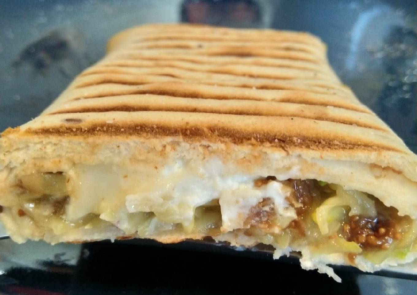 Wraps chèvre figue