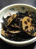 Macrobiotic: Hijiki and Lotus Root