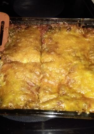 A picture of Cheesy Mexican Casserole.