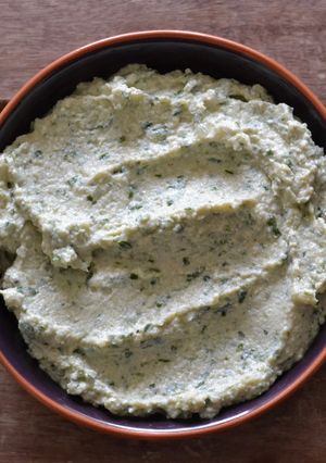 A picture of Fresh Tofu Ricotta.