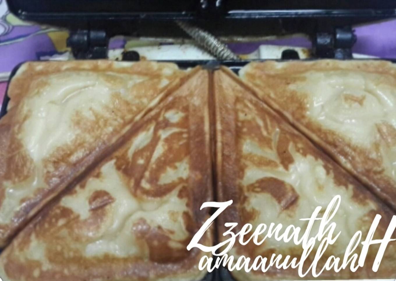 Banana Pancake Sandwich