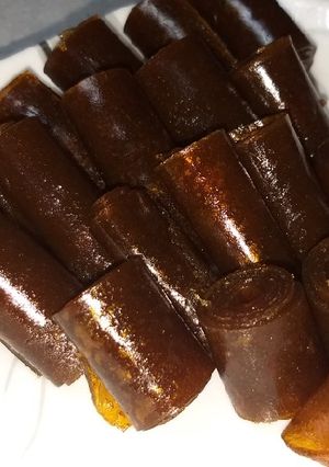 عکسی از دستور لواشک خانگی آلوچه