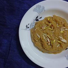 A picture of Rajgira halwa.
